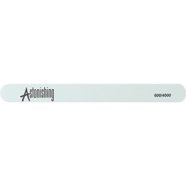 Astonishing Nails High Shine Straight Vijl 600/4000 (Green & White)
