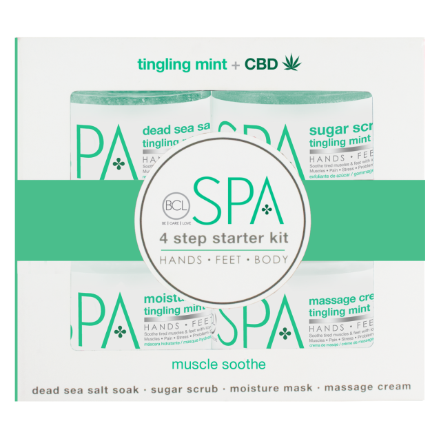 BCL SPA CBD 4 Step Starter Kit