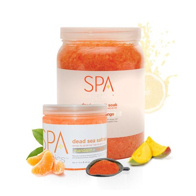 BCL SPA Dead Sea Salt Soak Mandarin + Mango