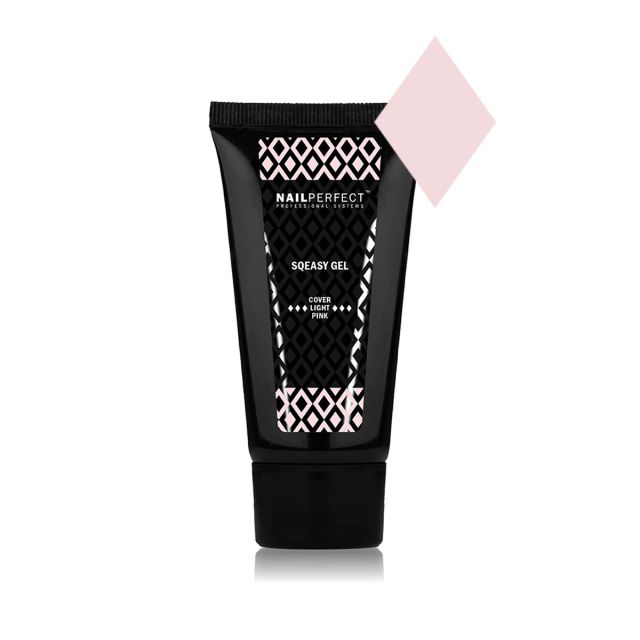 NailPerfect Sqeasy Gel Cover Light Pink 60g
