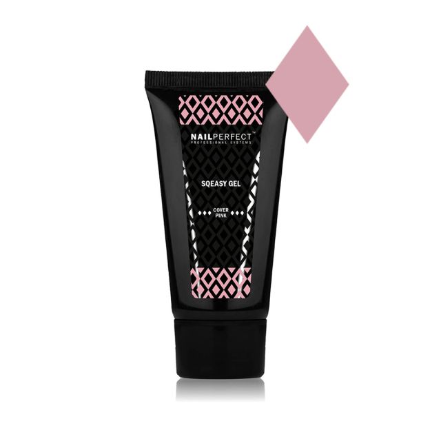 NailPerfect Sqeasy Gel Cover Pink 60g