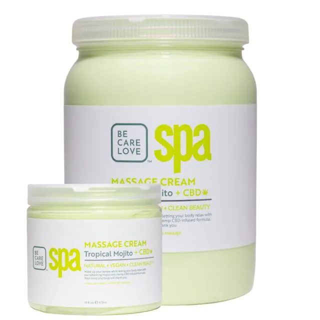 BCL SPA Massage Cream Tropical Mojito + CBD