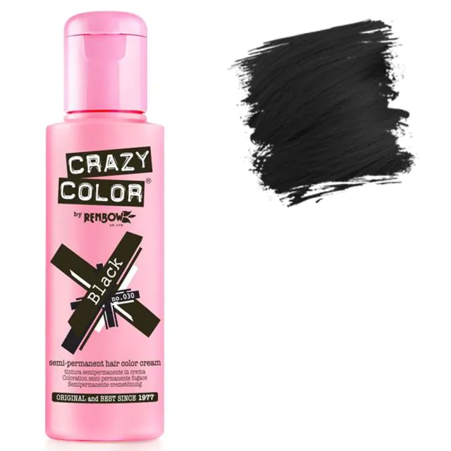 Crazy Color Black