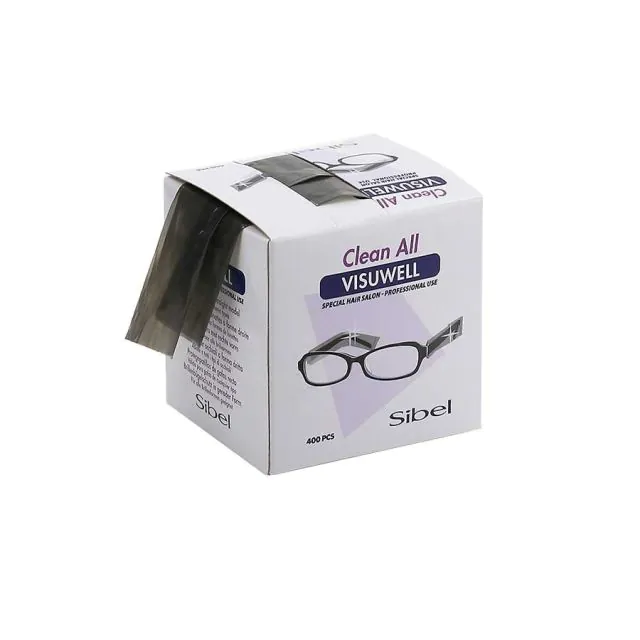Sibel Visuwell Brilbeschermers 400St Clean All