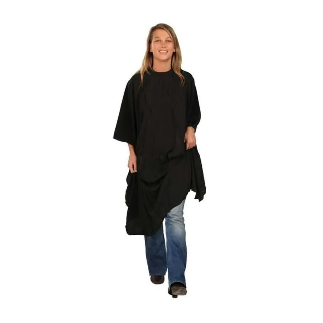 Sibel Kapmantel Economyss 1 Polylux Zwart Velcro Sluiting