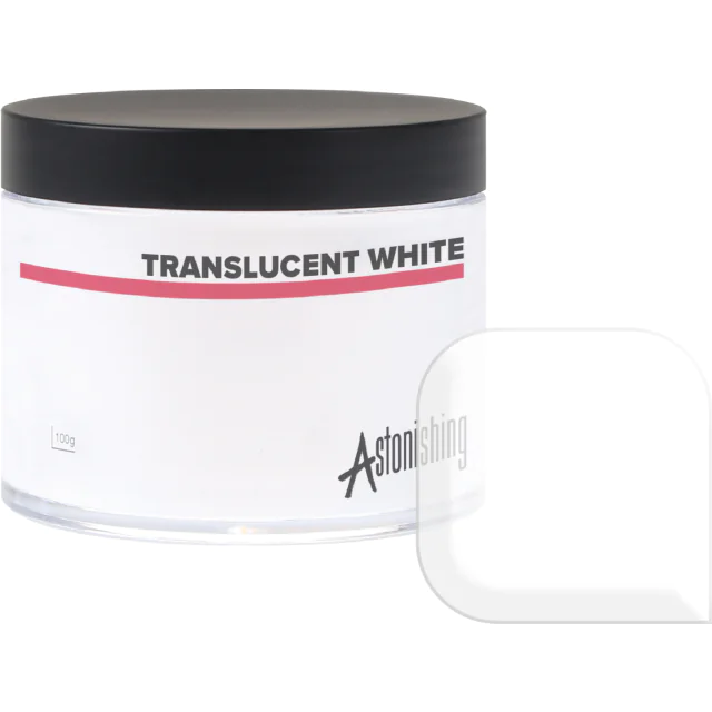 Astonishing Nails Acryl Poeder Translucent White