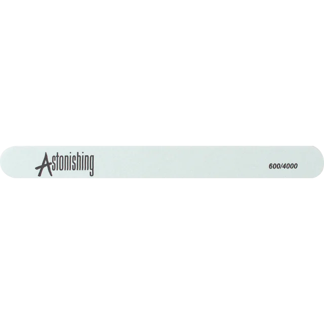 Astonishing Nails High Shine Straight Vijl 600/4000 (Green &amp; White)